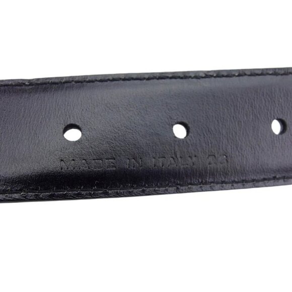 Dunhill belt Black gold Women Authentic secondhand main image 9